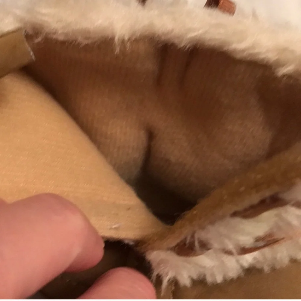 Toddler Faux Fur/Suede Booties